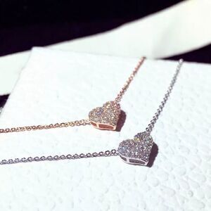 New LOVE Heart Pendant Necklace